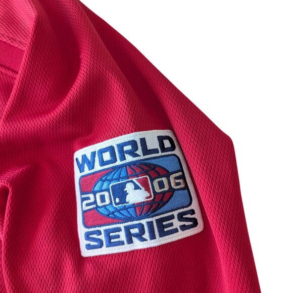 St. Louis Cardinals - 2006 World Series Therma Base Majestic Long sleeve - Sz XL - Picture 2 of 13